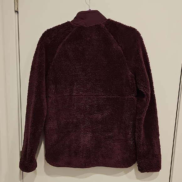 Sweaty Betty Deep Burgundy Plush Jacket - Picture 4 of 5